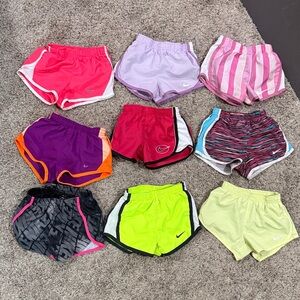 9 pairs of Nike 3t shorts
